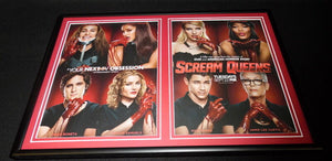 Scream Queens Framed 12x18 ORIGINAL 2015 Advertising Display Ariana Grande