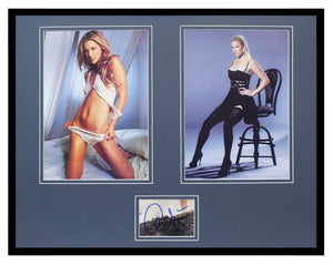 Ali Larter Signed Framed 16x20 Lingerie Photo Display Heroes Varsity Blues