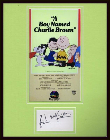 Rod McKuen Signed Framed 11x14 Photo Display JSA A Boy Named Charlie Brown