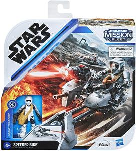 NEW SEALED Star Wars Mission Fleet Expedition Class Biker Scout + Speeder Bike