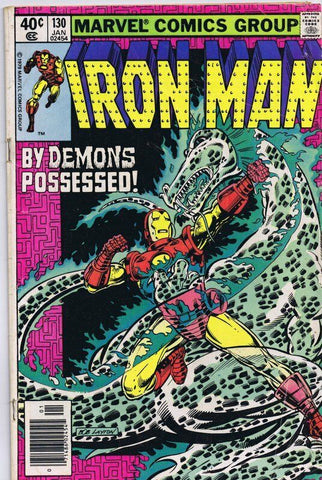 Iron Man #130 ORIGINAL Vintage 1980 Marvel Comics  