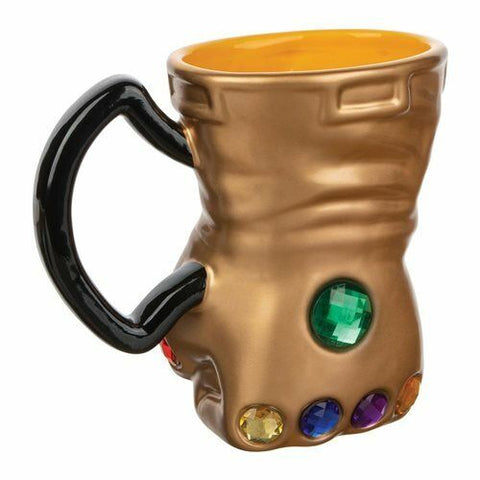 NEW SEALED Marvel Infinity Gauntlet 16 oz. Sculpted Thanos Glove Ceramic Mug