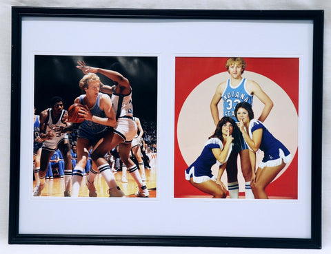 Larry Bird Indiana State Framed 18x24 Photo Set