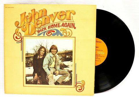 VINTAGE 1974 John Denver Back Home Again LP Record Album CPL1-0548