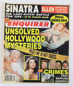 VINTAGE Mar 3 1998 National Enquirer Marilyn Monroe Frank Sinatra