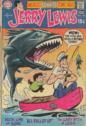 Adventures of Jerry Lewis #120 ORIGINAL Vintage 1970 DC Comics 