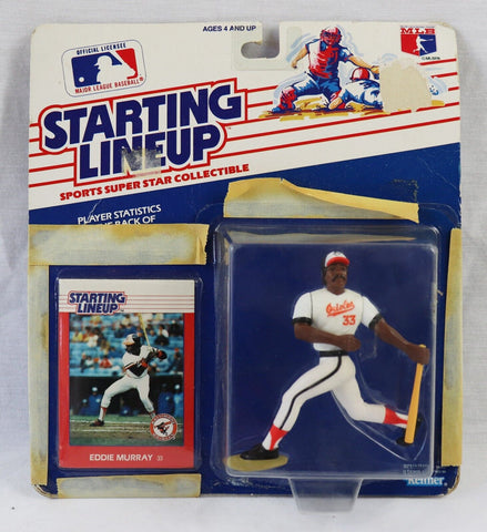 VINTAGE 1988 Starting Lineup Eddie Murray Action Figure First Piece Orioles