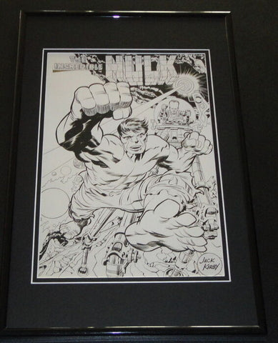 Incredible Hulk The Leader Framed 11x17 Photo Display Official Repro Jack Kirby