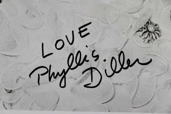 Phyllis Diller Signed Framed 16x20 Photo Set Laugh In