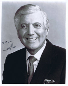 Monty Hall Signed Vintage 8x10 Photo Let's Make a Deal