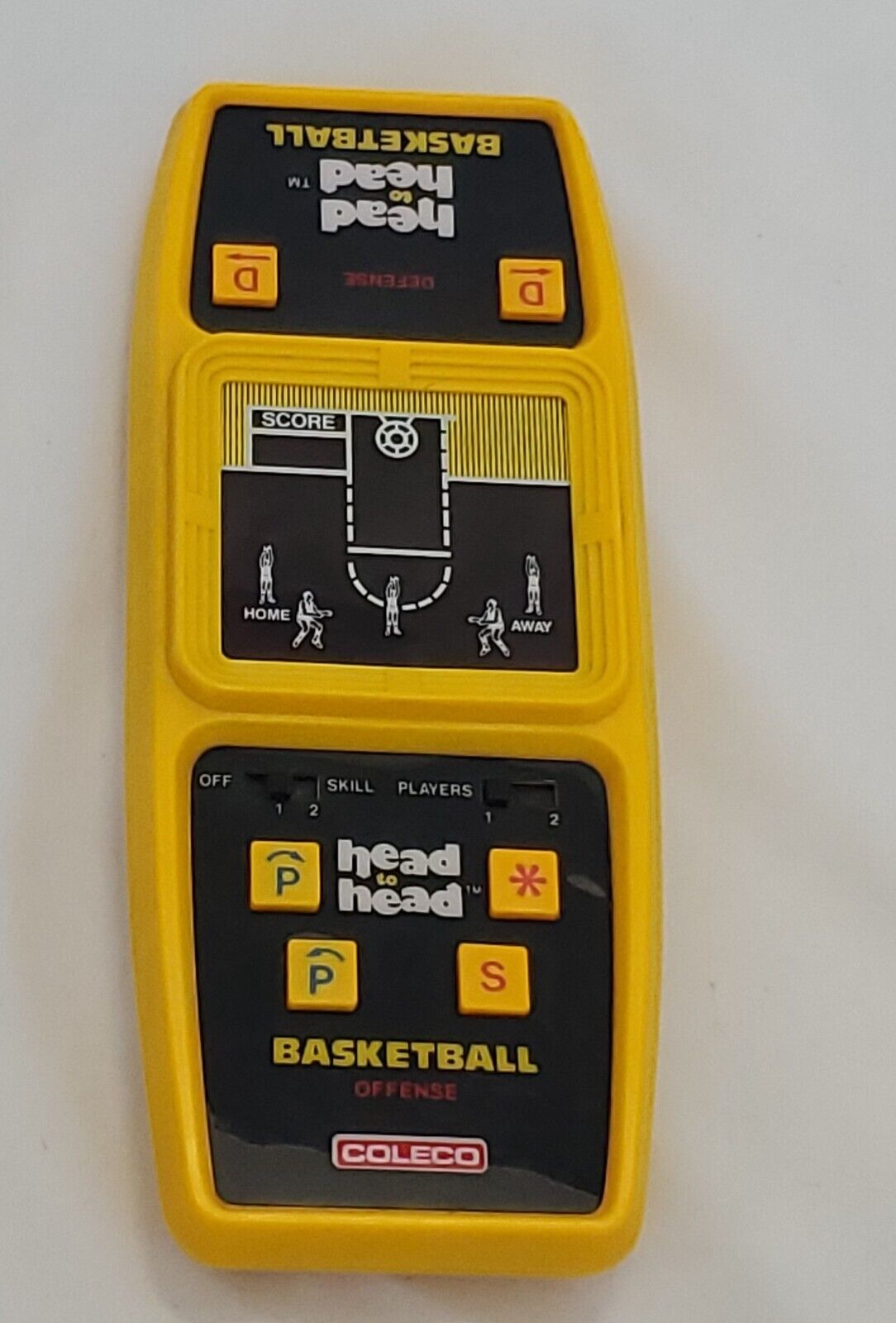 VINTAGE 1979 Coleco Head to Head Basketball Electronic Game