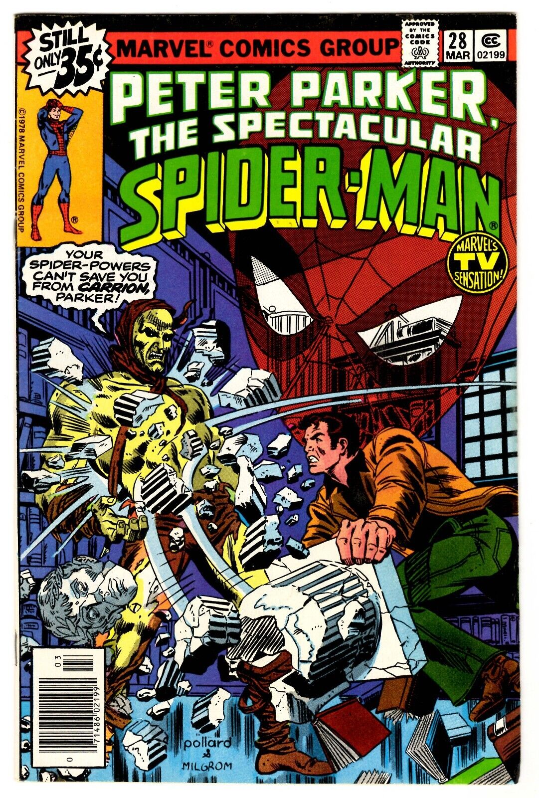 Spectacular Spider-Man #28 VINTAGE 1979 Marvel Comics Frank Miller Daredevil