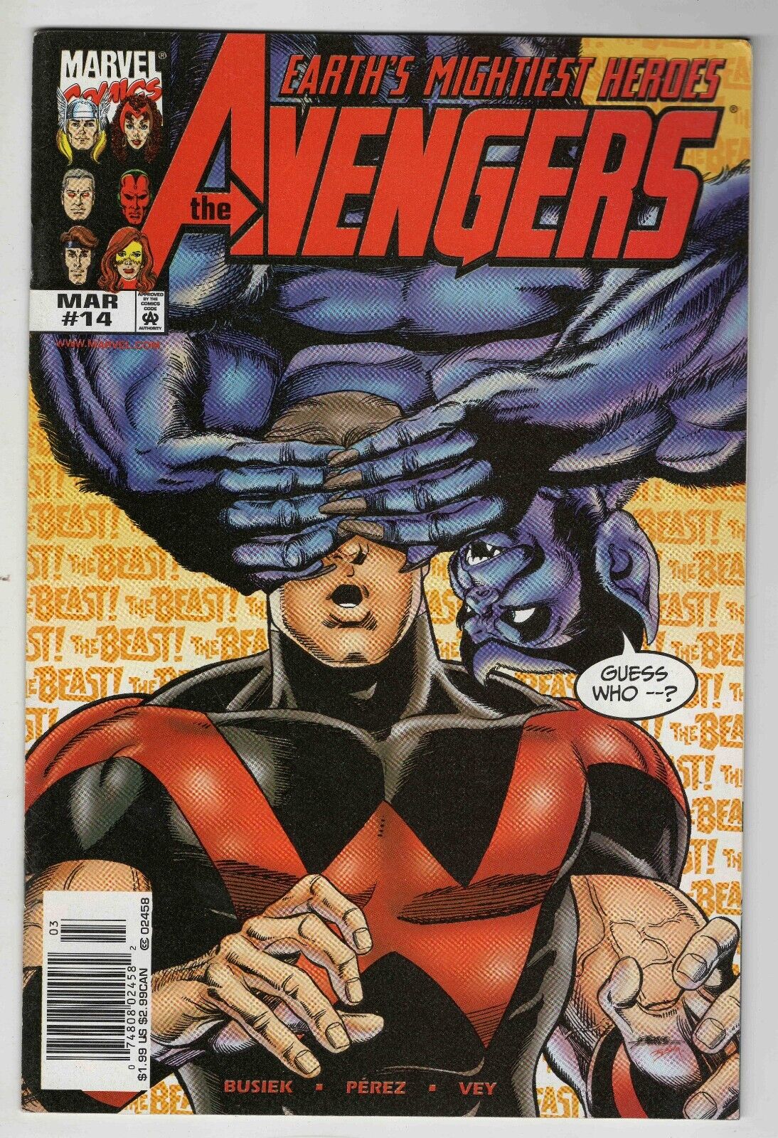 Avengers #14 VINTAGE 1999 Marvel Comics