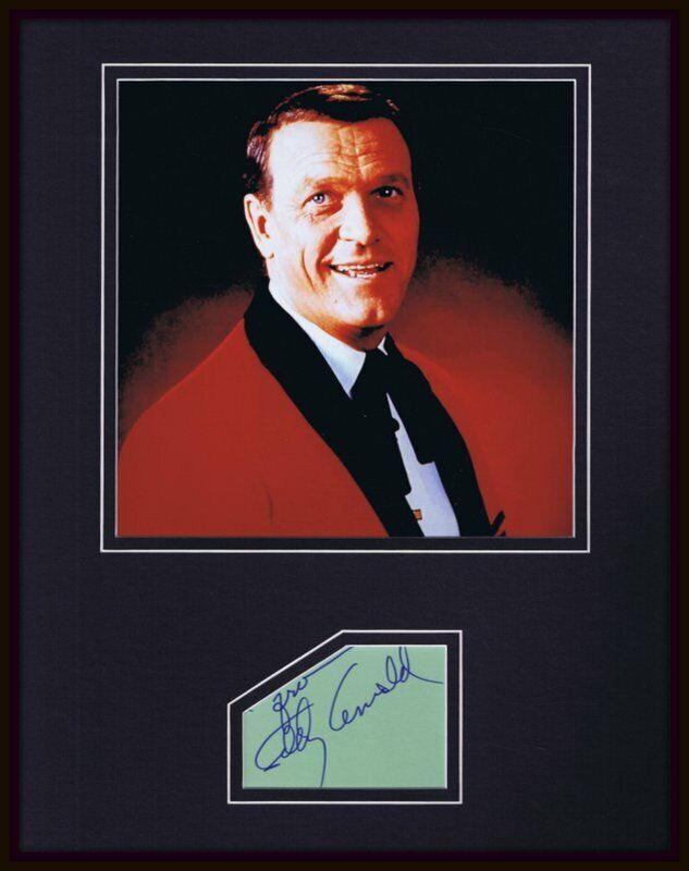 Eddy Arnold Signed Framed 11x14 Photo Display JSA