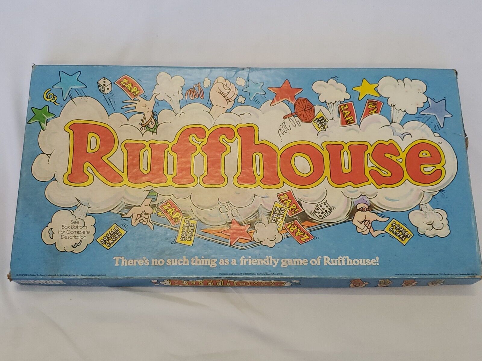 VINTAGE 1980 Parker Brothers Ruffhouse Board Game