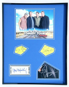 Blue Collar Comedy Tour The Movie Cast Signed Framed 16x20 Photo Display