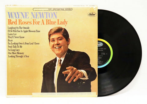 VINTAGE Wayne Newton Red Roses For A Blue Lady Vinyl Record Album ST-2335