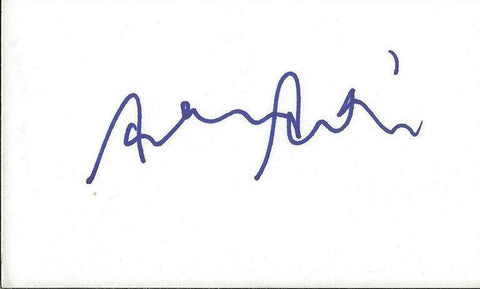 Adam Arkin Signed 3x5 Index Card Chicago Hope