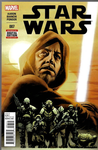 Star Wars #7 2015 Marvel Comics Obi Wan Kenobi