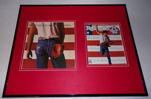 Bruce Springsteen Framed 16x20 Born in the USA & Rolling Stone cover Display