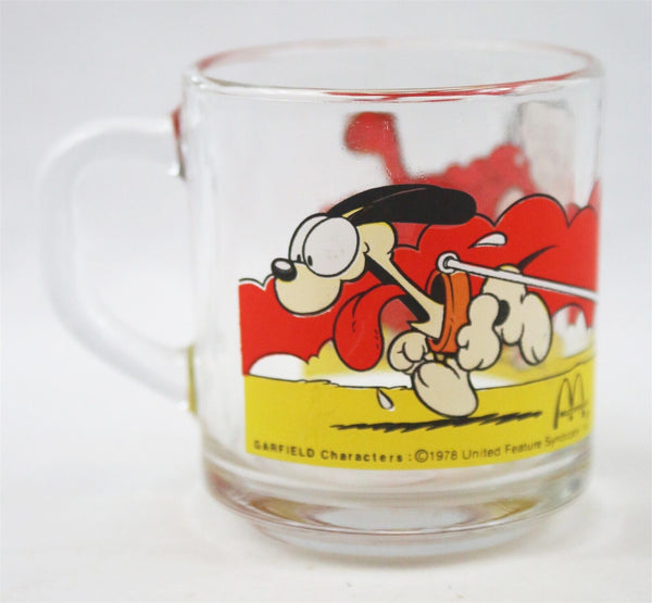 VINTAGE 1978 McDonald's Garfield & Odie Coffee Mug