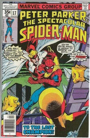 Spectacular Spider-Man #17 ORIGINAL Vintage 1979 Marvel Comics Angel