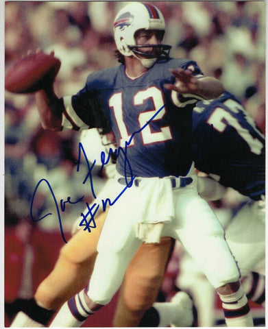 Joe Ferguson Signed 8x10 Photo Bills