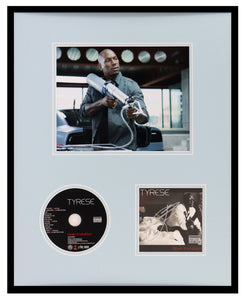 Tyrese Gibson Signed Framed 16x20 CD + Photo Display CX