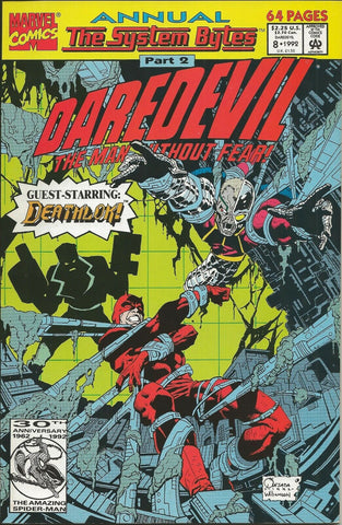 Daredevil Annual #8 ORIGINAL Vintage 1992 Marvel Comics Deathlok