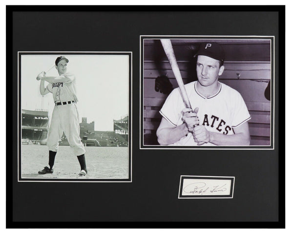 Ralph Kiner Signed Framed 16x20 Photo Set Pirates