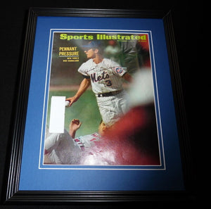 Bud Harrelson Signed Framed 1970 Sports Illustrated Magazine Cover Mets