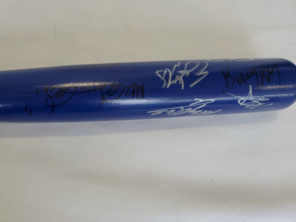 SIGNED TNA Impact Wrestling Baseball Bat 16 Autos 2014 World Tour Washington PA