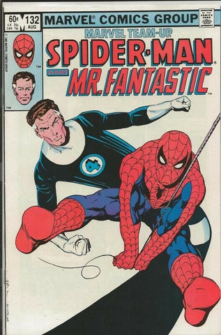 Marvel Team-Up #132 ORIGINAL Vintage 1983 Spiderman Mr Fantastic 