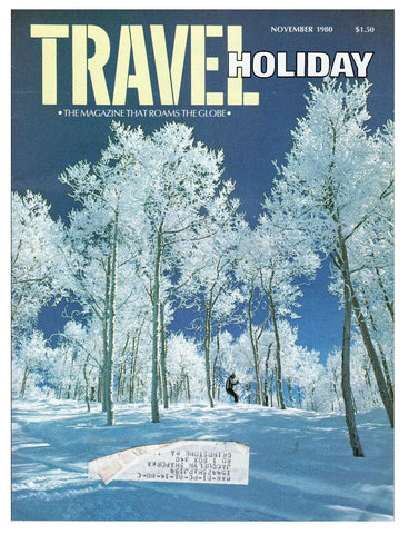 VINTAGE Nov 1980 Travel Holiday Magazine