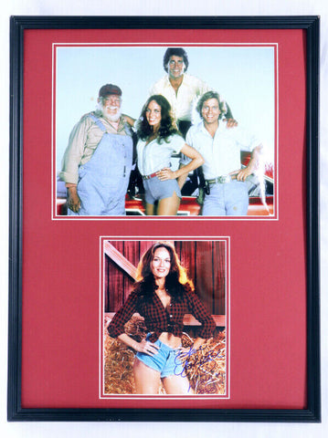 Catherine Bach Signed Framed 18x24 Photo Set Dukes of Hazzard Daisy 