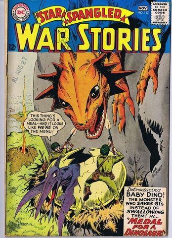 Star Spangled War Stories #117 ORIGINAL Vintage 1964 DC Comics 