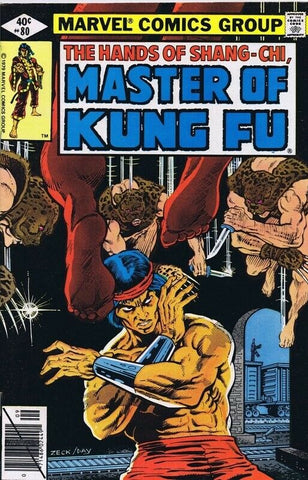 Master of Kung Fu #80 ORIGINAL Vintage 1979 Marvel Comics Shang-Chi