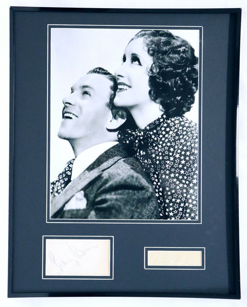 George Burns & Gracie Allen Dual Signed Framed 16x20 Photo Display