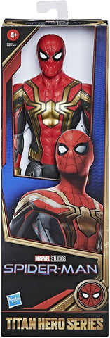 NEW SEALED 2021 Spiderman No Way Home Red Gold Suit 12" Titan Action Figure