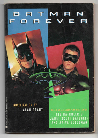 VINTAGE 1995 Batman Forever Movie Novelization Paperback Book Alan Grant