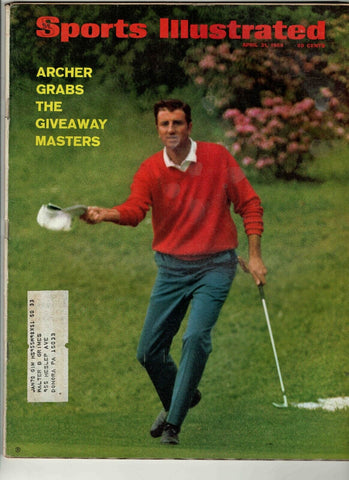 Apr 21 1969 Sports Illustrated Magazine George Archer