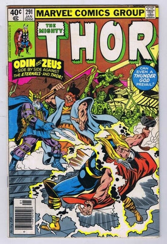 Thor #291 ORIGINAL Vintage 1980 Marvel Comics 