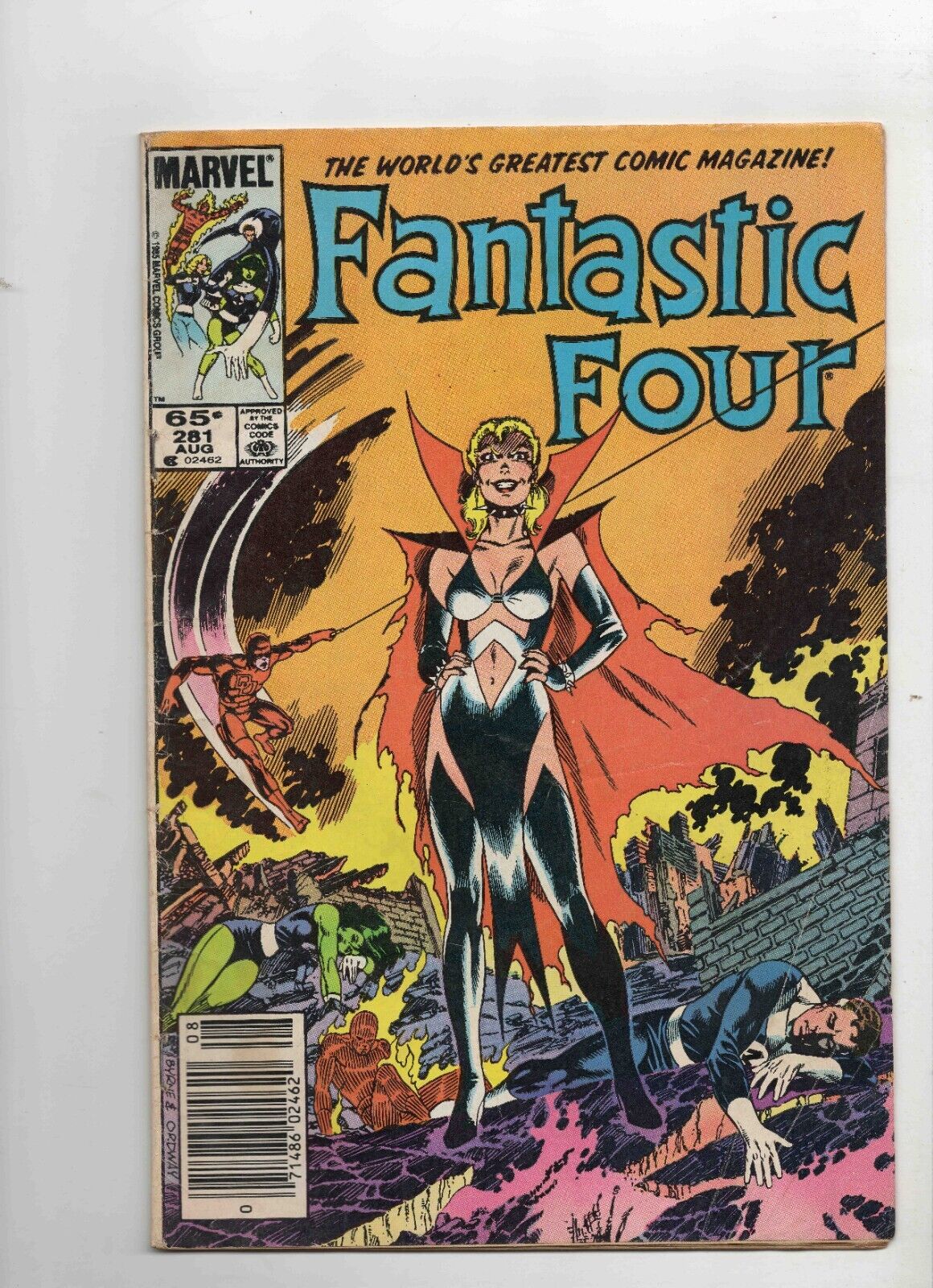 Fantastic Four #281 Vintage 1985 Marvel Comics GGA