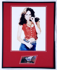 Catherine Bach Signed Framed 16x20 Photo Display Dukes of Hazzard Daisy Duke 