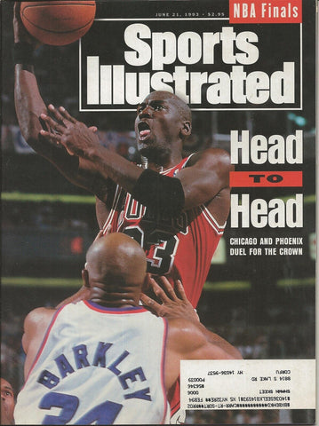 ORIGINAL Vintage June 21 1993 Sports Illustrated Magazine Michael Jordan Bulls