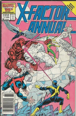 X Factor Annual #1 ORIGINAL Vintage 1986 Marvel Comics 