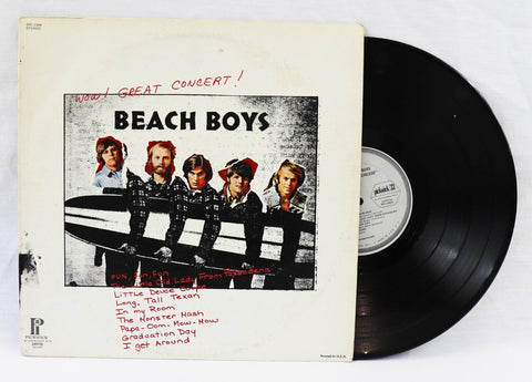 The Beach Boys Wow Great Concert VINTAGE Vinyl LP Record Album SPC3309