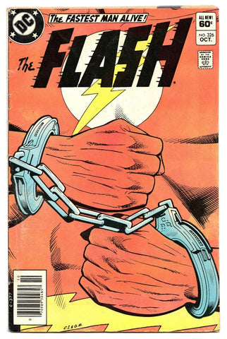 Flash #326 VINTAGE 1983 DC Comics w/ Burgertime Ad