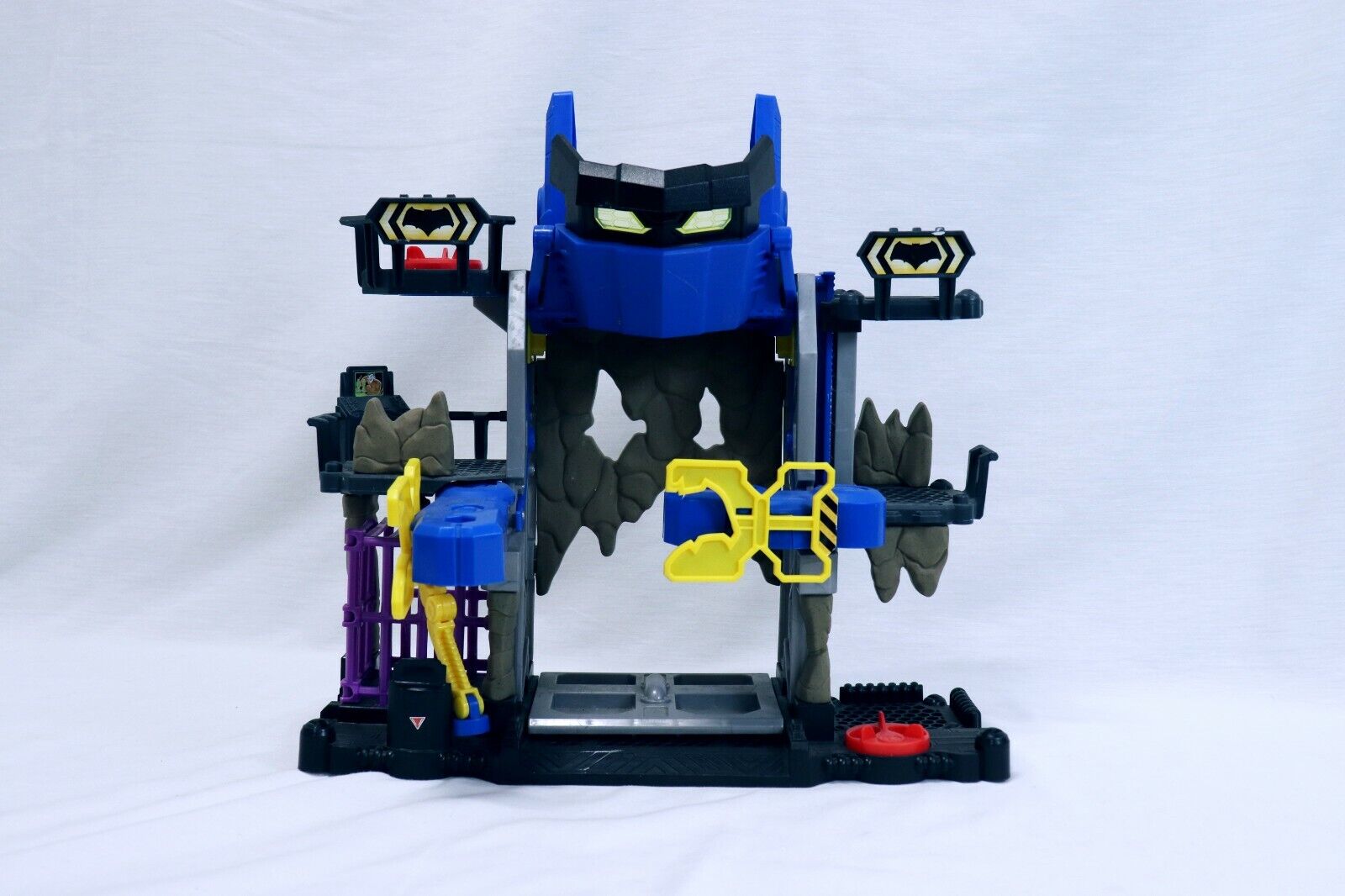 VINTAGE 2014 Mattel Imaginext DC Batman Batcave Playset