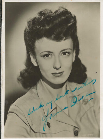 Yvonne Owen Signed Vintage Photo Someone at the Door Seventh Veil